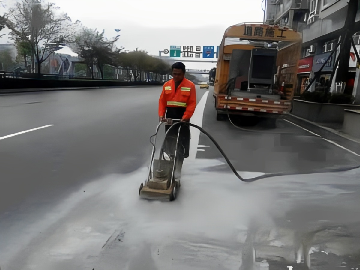 高壓水除線施工